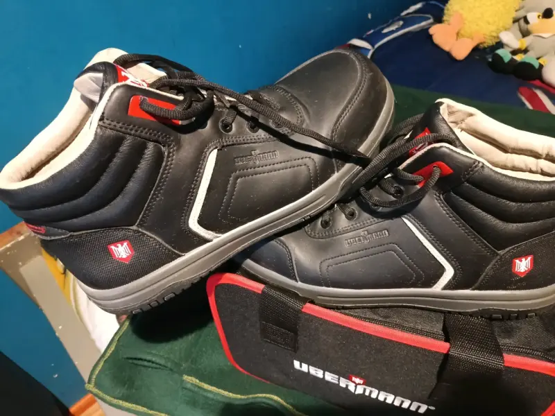 Zapatos de seguridad Ubermann negros - 1