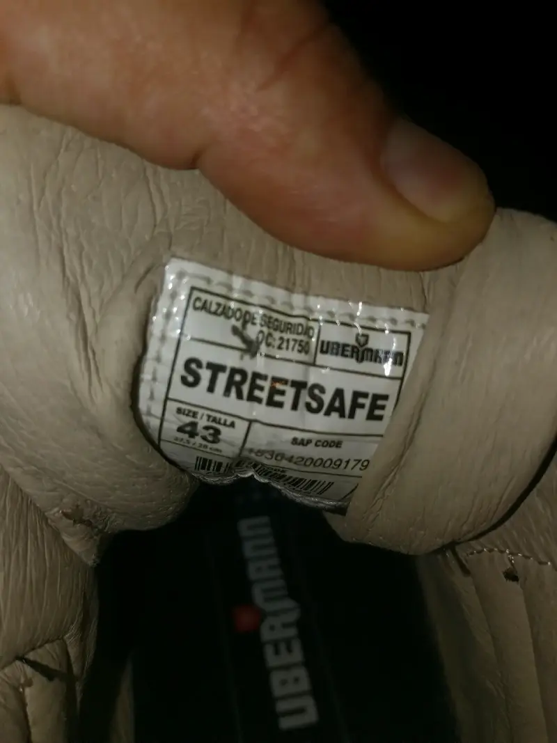 Zapatos de seguridad Ubermann negros - 3