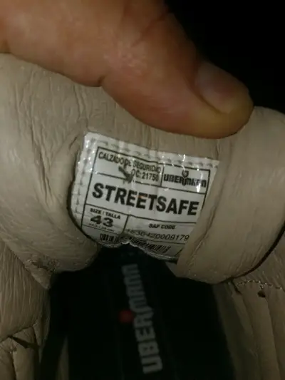 Zapatos de seguridad Ubermann negros - miniatura 3