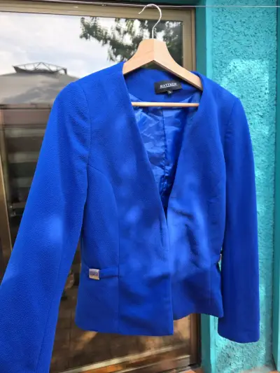Blazer azul elegante - miniatura 1