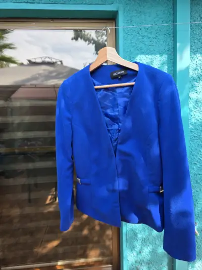 Blazer azul elegante - miniatura 2