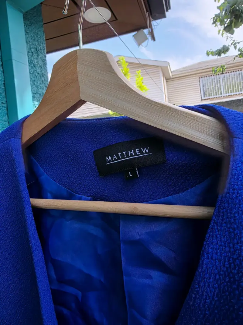 Blazer azul elegante - 3