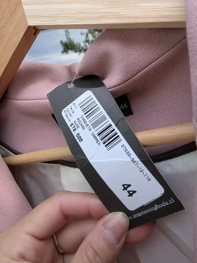 Blazer rosa mujer Anastasia - 3