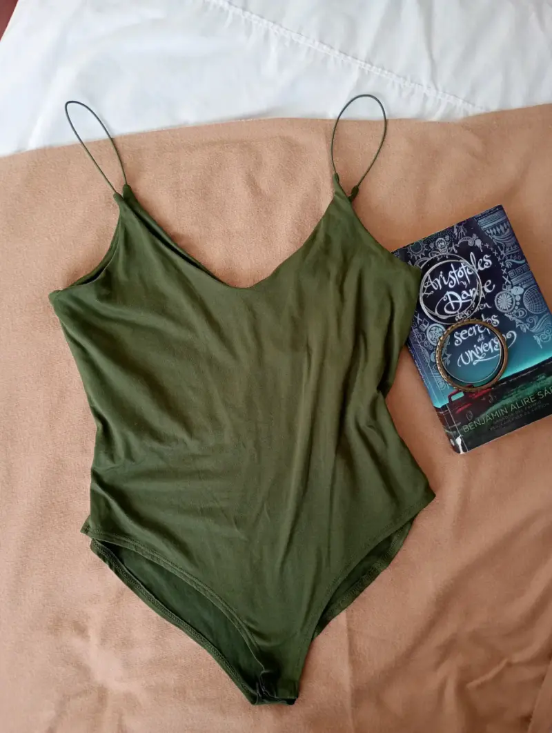 Body verde elegante - 1