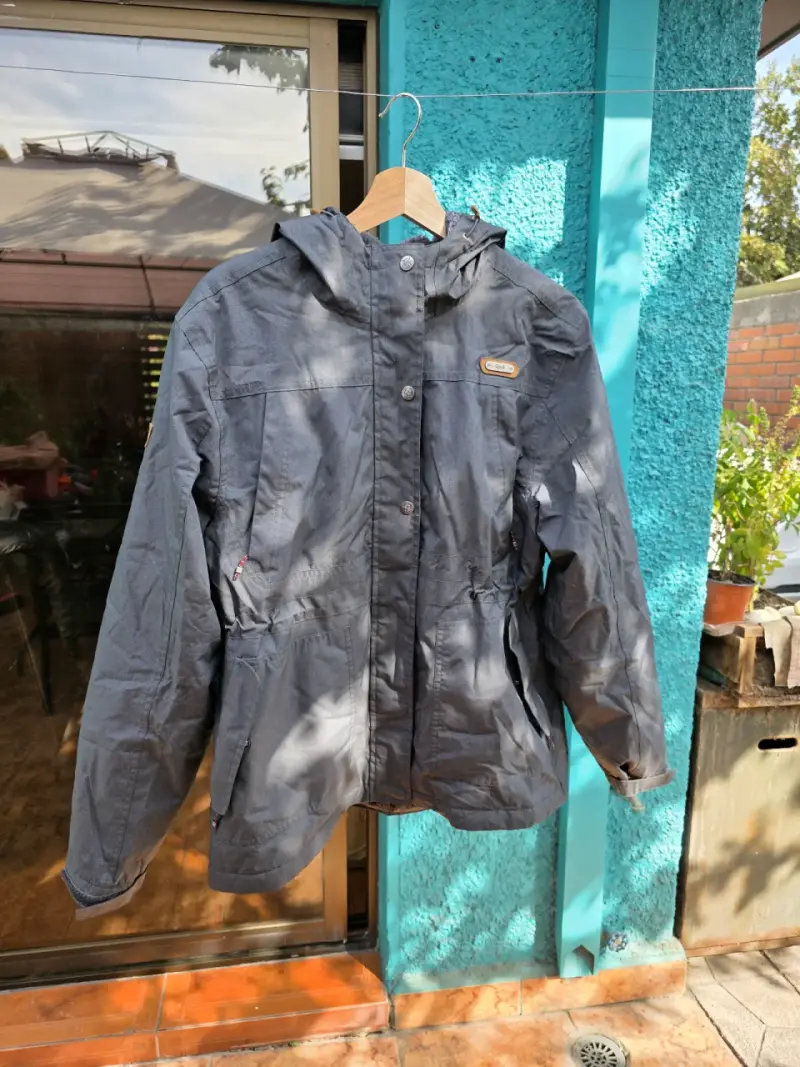 Chaqueta impermeable gris LIPPI - 1