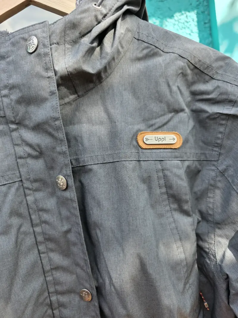 Chaqueta impermeable gris LIPPI - 2