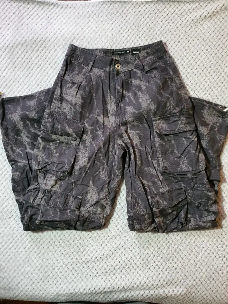 Pantalones camuflados estilo militar - 2