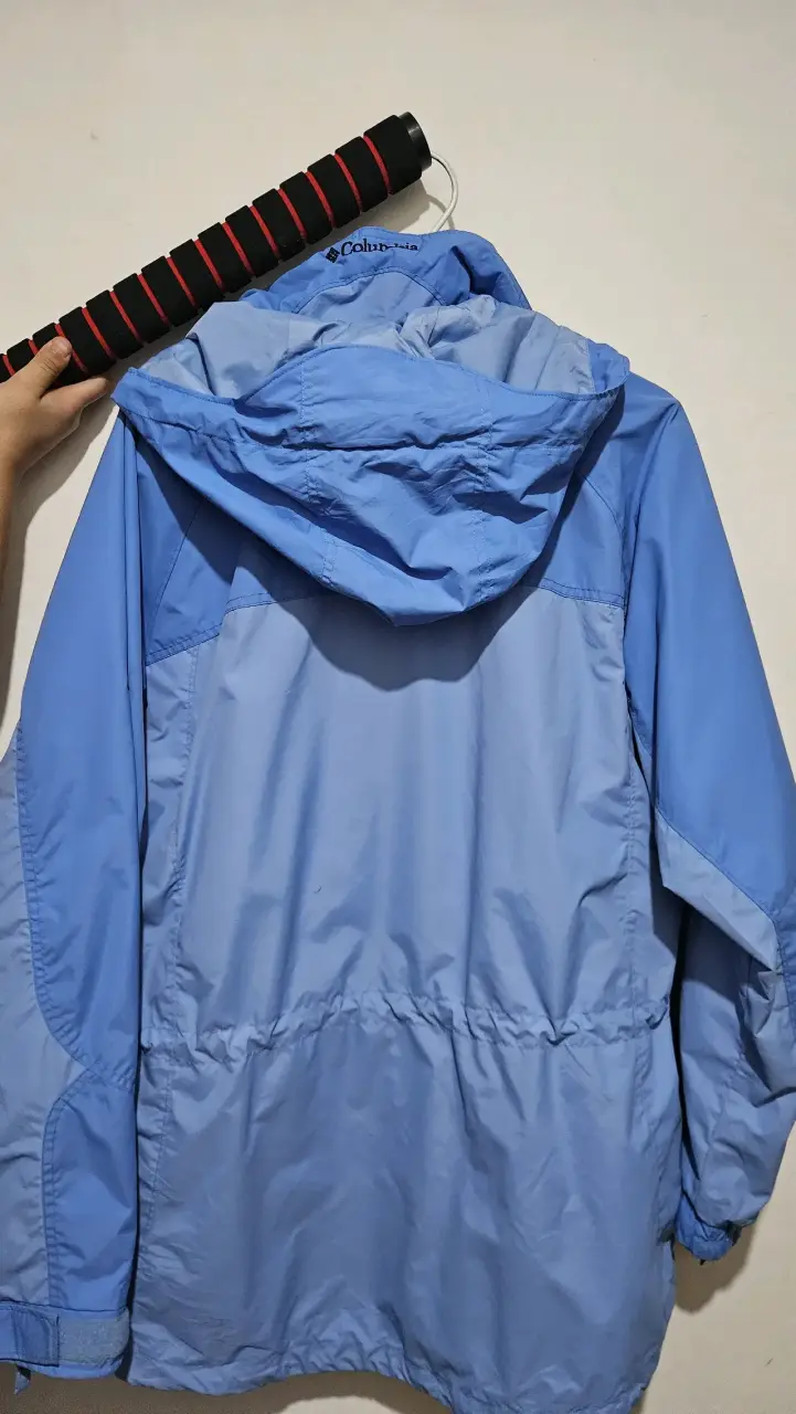 Chaqueta mujer azul impermeable - 2