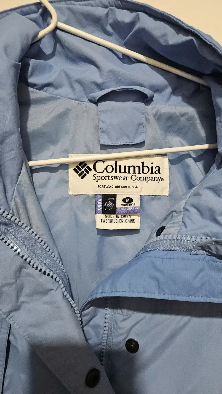 Chaqueta mujer azul impermeable - 3