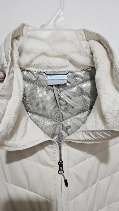 Chaqueta Columbia beige sin mangas - miniatura 2