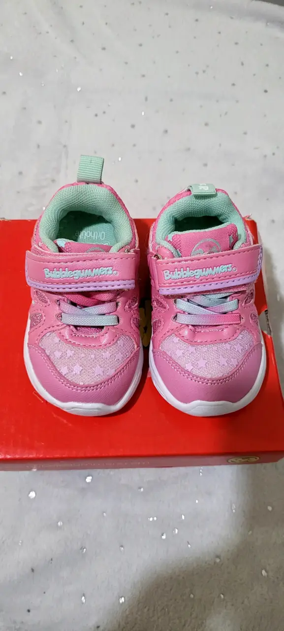 Zapatillas infantiles rosadas - 3
