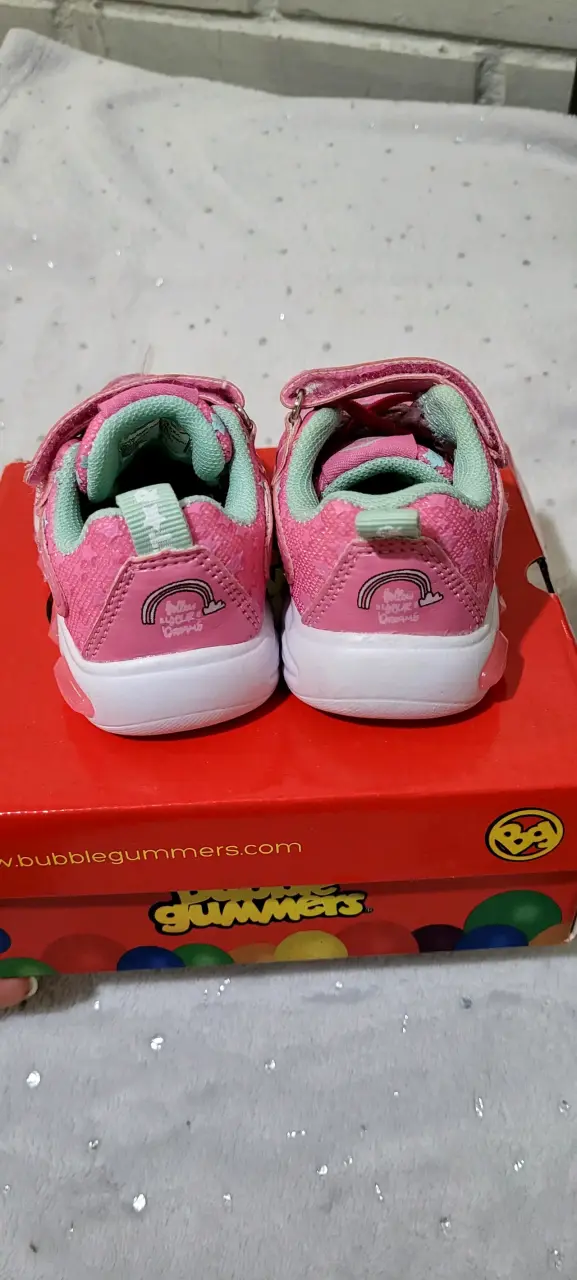Zapatillas infantiles rosadas - 4