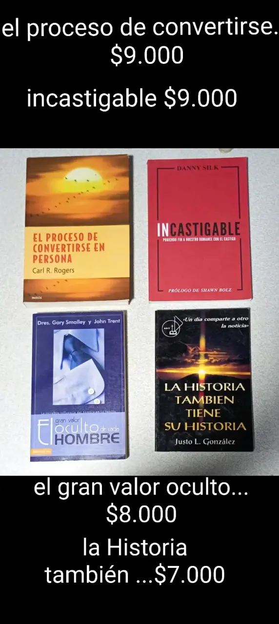 Lote de 4 libros variados - 1