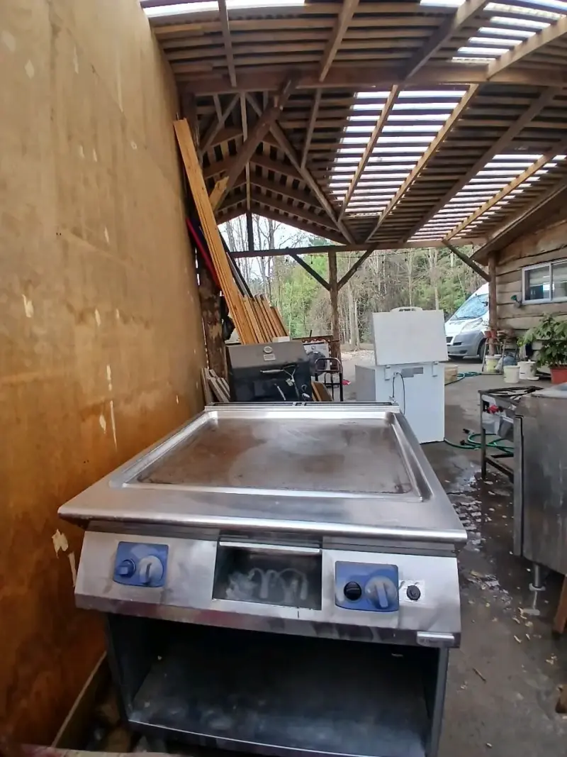Todo con poco uso Horno cocina plancha freidora - 3