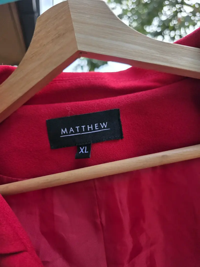 Blazer rojo elegante - 2