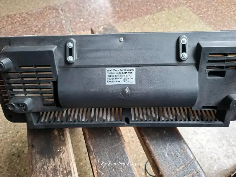 Calefactor eléctrico pared ALE - 2