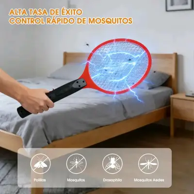 Raqueta matamoscas eléctrica - miniatura 3