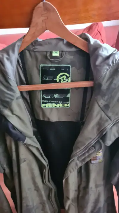 Casaca verde camuflada Ziener - miniatura 5