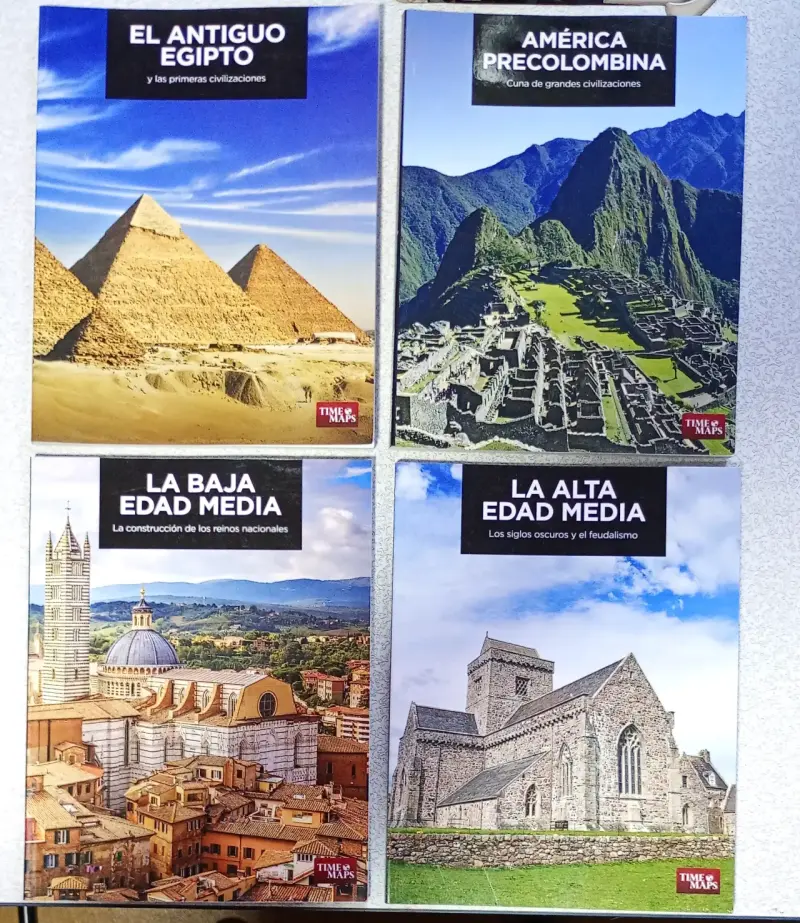 Colección libros de historia - Time Maps - 1
