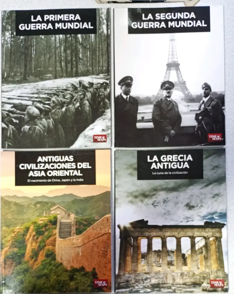 Colección libros de historia - Time Maps - 2