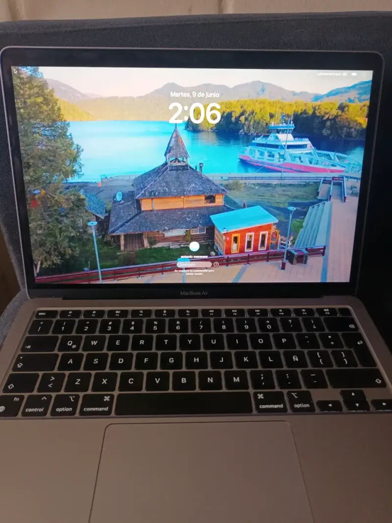 Laptop Apple MacBookAir M1, 2020 gris - 2