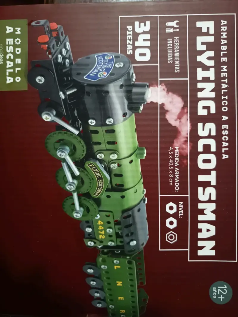 Modelo a escala Flying Scotsman