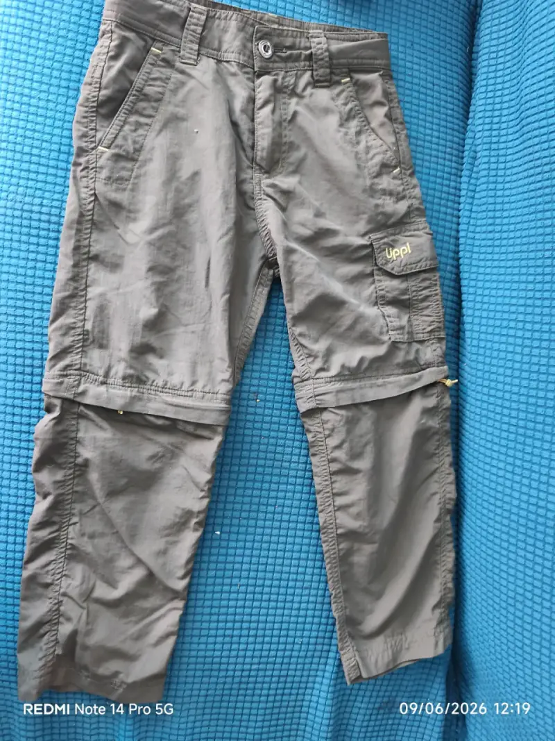 Pantalones desmontables grises - 1