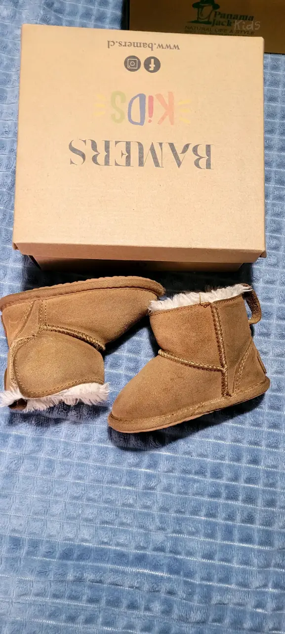 Botines de bebé con forro - 1