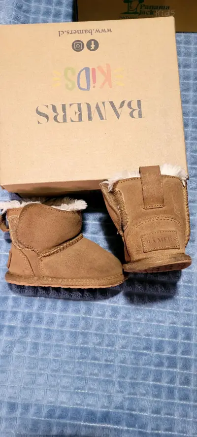 Botines de bebé con forro - miniatura 2