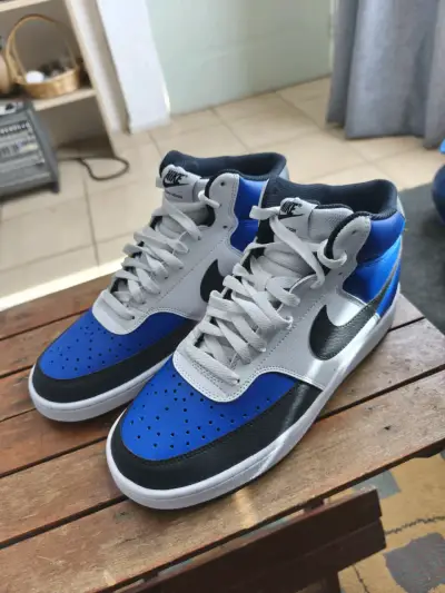 Zapatillas deportivas Nike azul y gris - miniatura 1