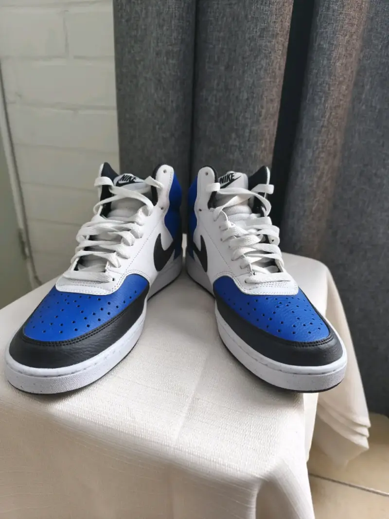 Zapatillas deportivas Nike azul y gris - 2