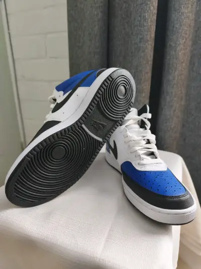 Zapatillas deportivas Nike azul y gris - miniatura 4