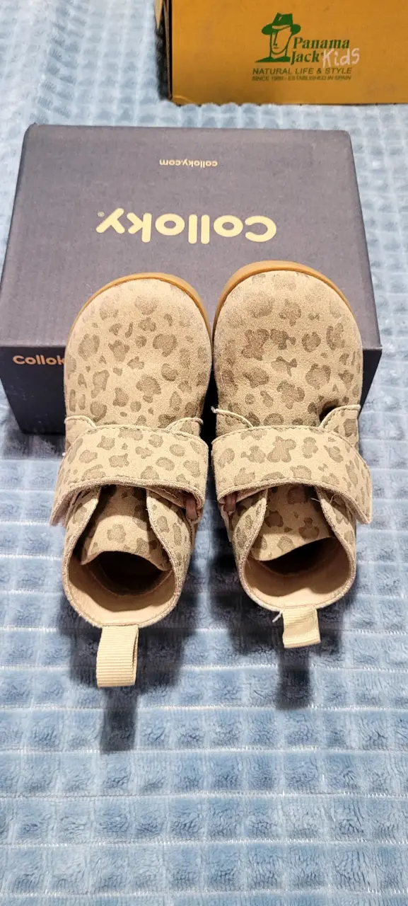 Botines colloky con estampado de leopardo - 3