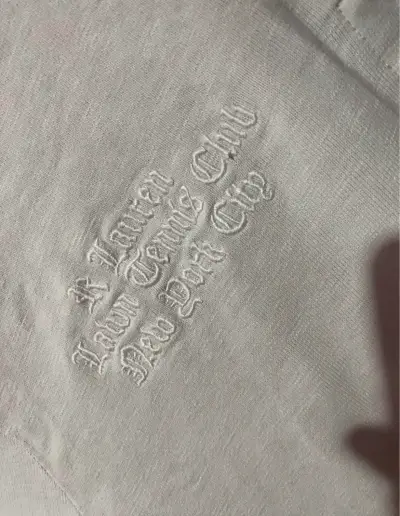 Polera polo blanca casual - miniatura 2