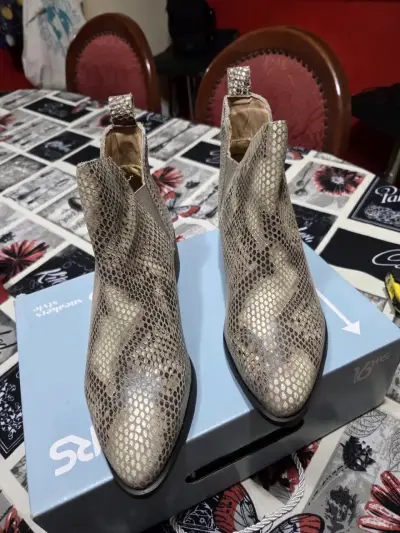 Botines animal print - miniatura 1