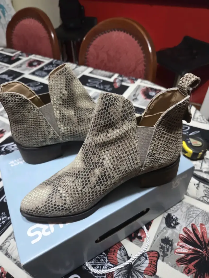 Botines animal print - 4