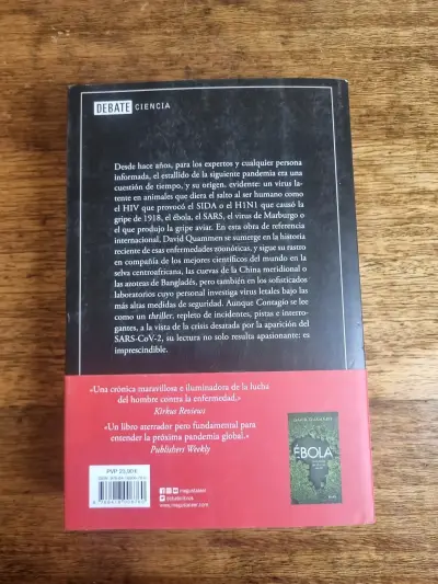 Libro 'Contagio' de David Quammen - miniatura 2
