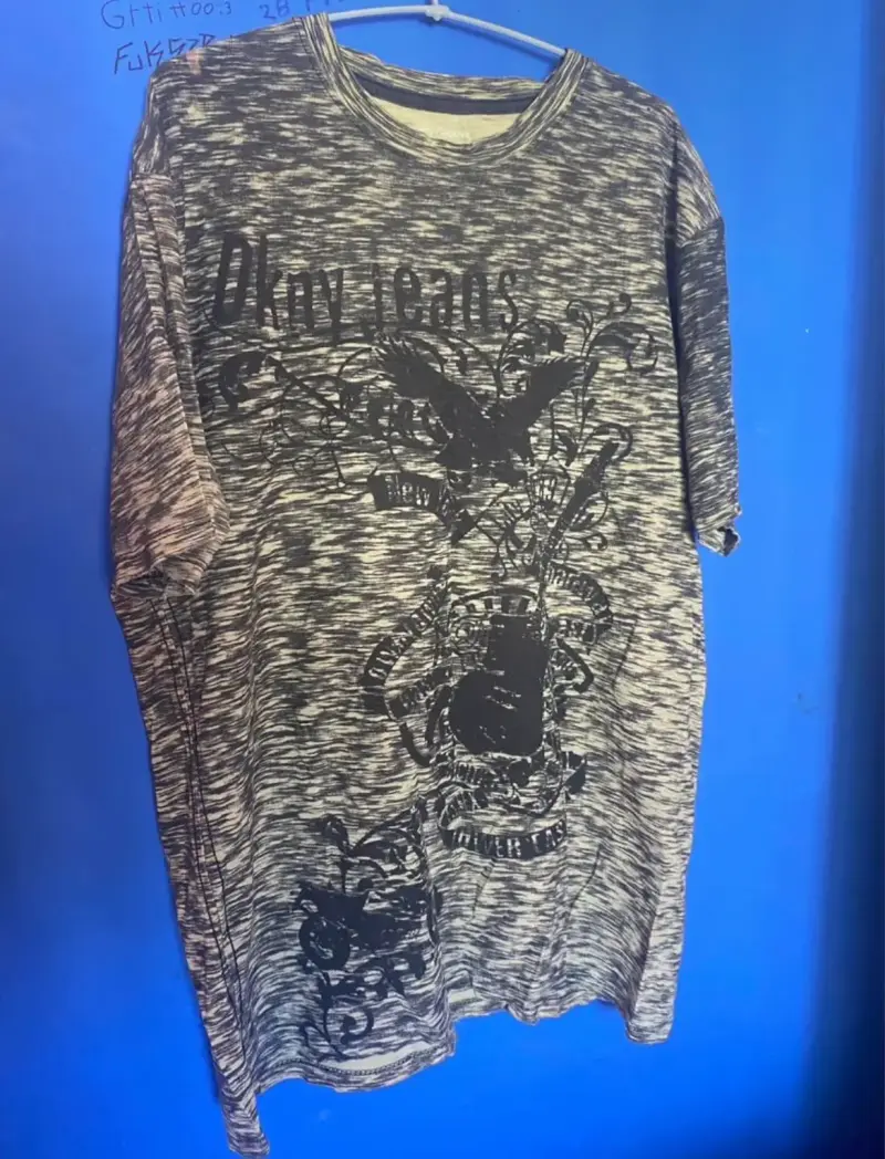 Polera gris DKNY Jeans - 1