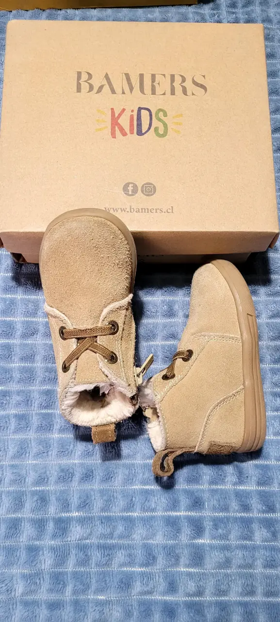 Botines de gamuza para niños - 1