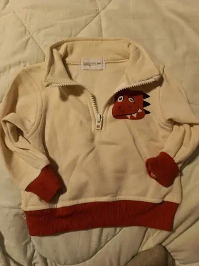 Sweater bebé con diseño de dinosaurio - miniatura 1