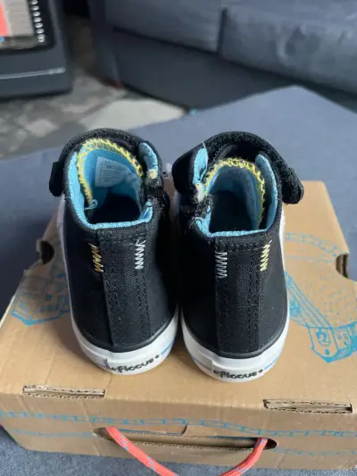 Zapatillas urbanas caña velcro niño - miniatura 2