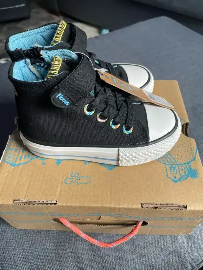 Zapatillas urbanas caña velcro niño - miniatura 4