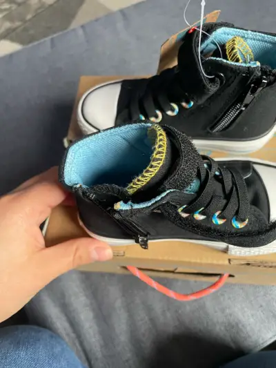 Zapatillas urbanas caña velcro niño - miniatura 6