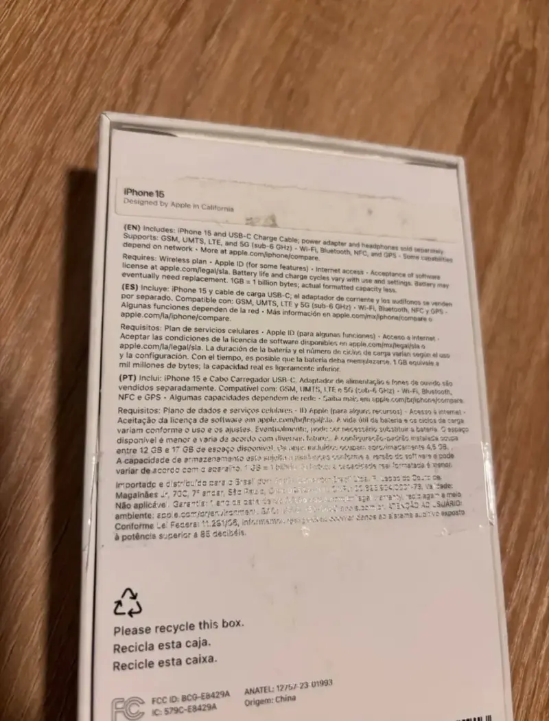 iPhone 15 Nuevo (caja abierta) - 4