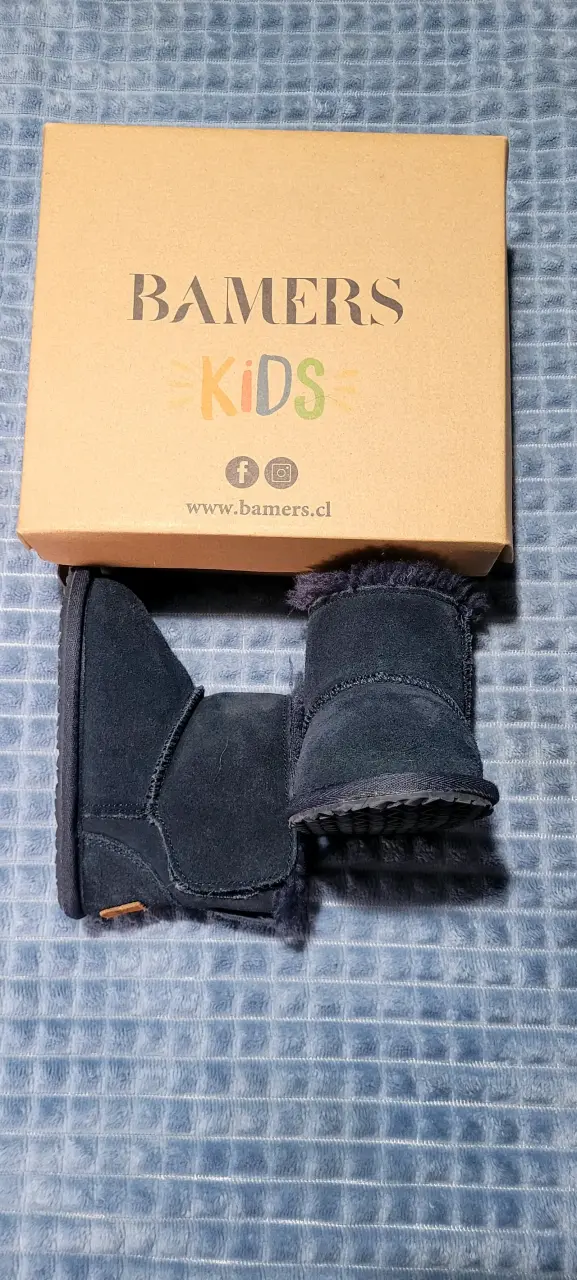 Botas azul marino de niños Bamers - 1