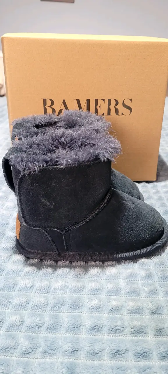 Botas azul marino de niños Bamers - 4