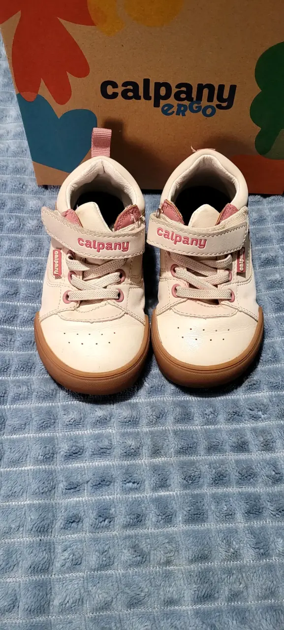 Zapatos bebé Calpany rosados - 2
