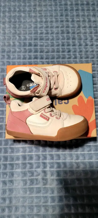 Zapatos bebé Calpany rosados - miniatura 5