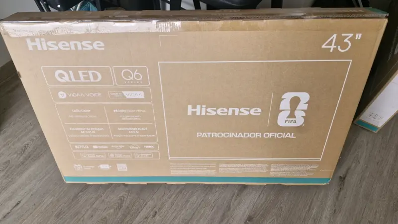 Televisor Hisense QLED 43 pulgadas - 1