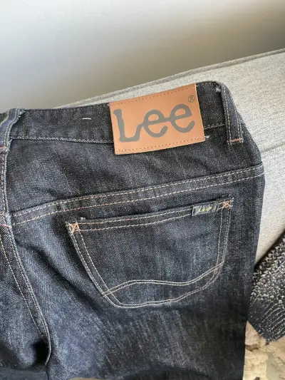Jeans azul oscuro clasicos LEE NUEVO 42 - miniatura 2
